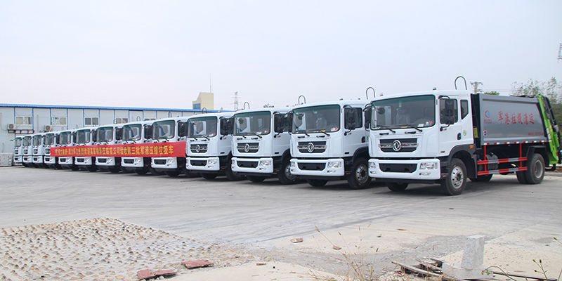 軍港壓縮垃圾車(chē)案例